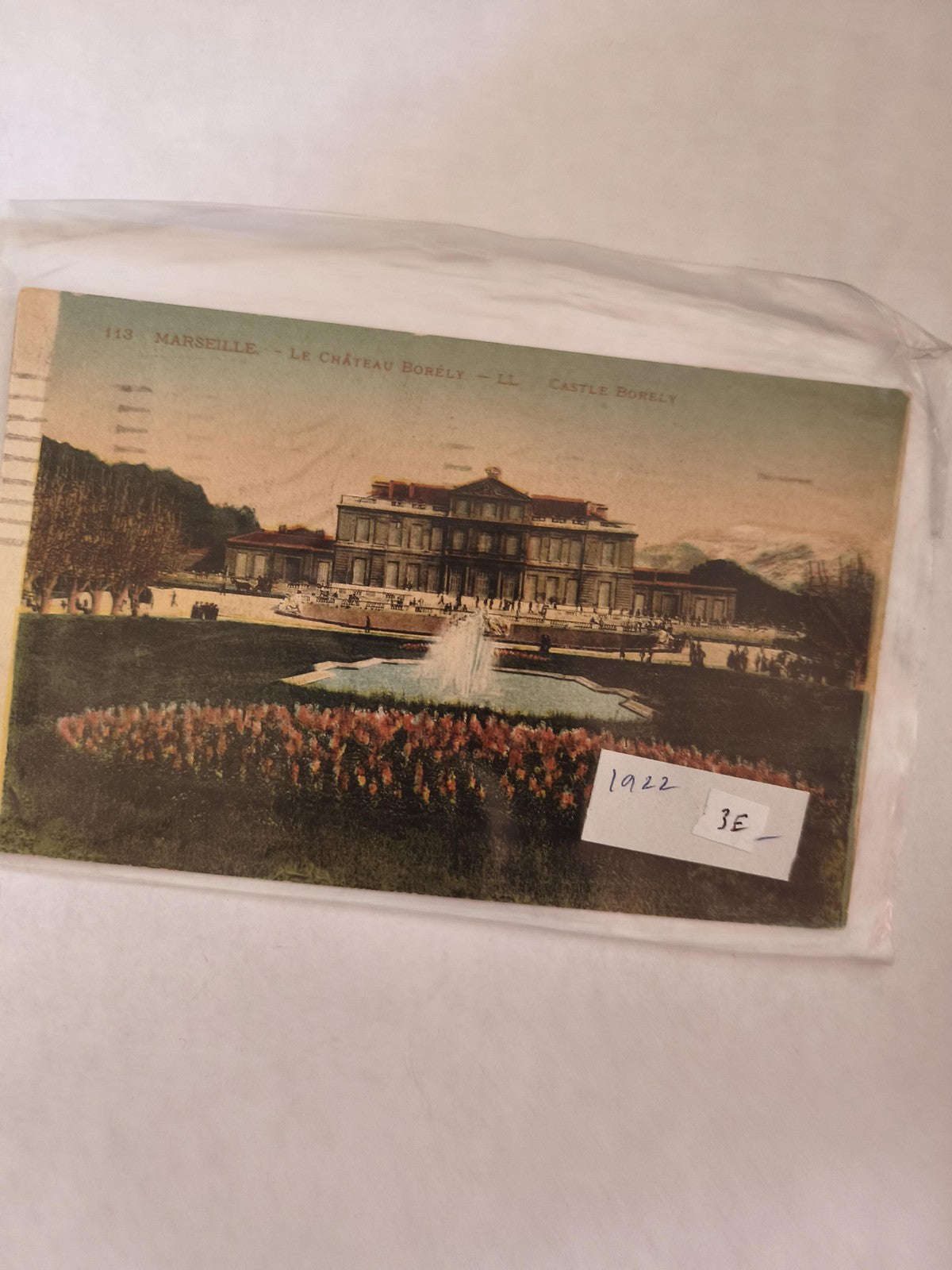 Carte postale vintage ancienne Marseille illustrée, collection rétro française r
