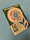 Enveloppe premier jour FDC Europa 1964 CEPT motif floral multicolore (Ref 11)