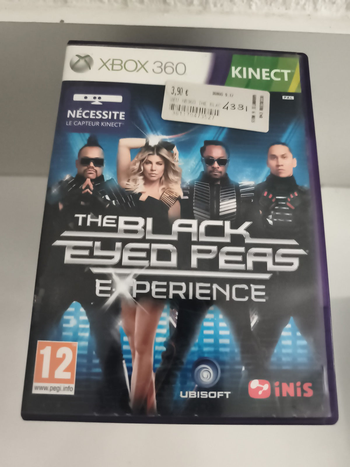 Jeu Xbox 360 The Black Eyed Peas Experience Kinect Ubisoft
