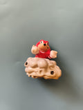 Figurine Knuckles Sonic jouet décoratif rouge et beige