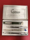 Coffret Critérium Blanzy-Conté-Gilbert porte-mines métal, mines et gomme
