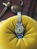 Montre mécanique Morlac vintage homme, bracelet métal, non testée, état d'origin