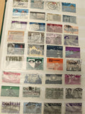Lot de timbres poste italiens oblitérés, multicolores, thématiques variées