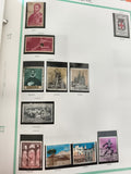 Timbres Espagne anciens thématiques sport, architecture, personnages historiques