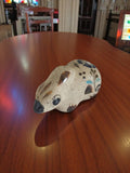 Figurine Souris Mexicaine Vintage en Céramique Peinte Folk Art Années 70