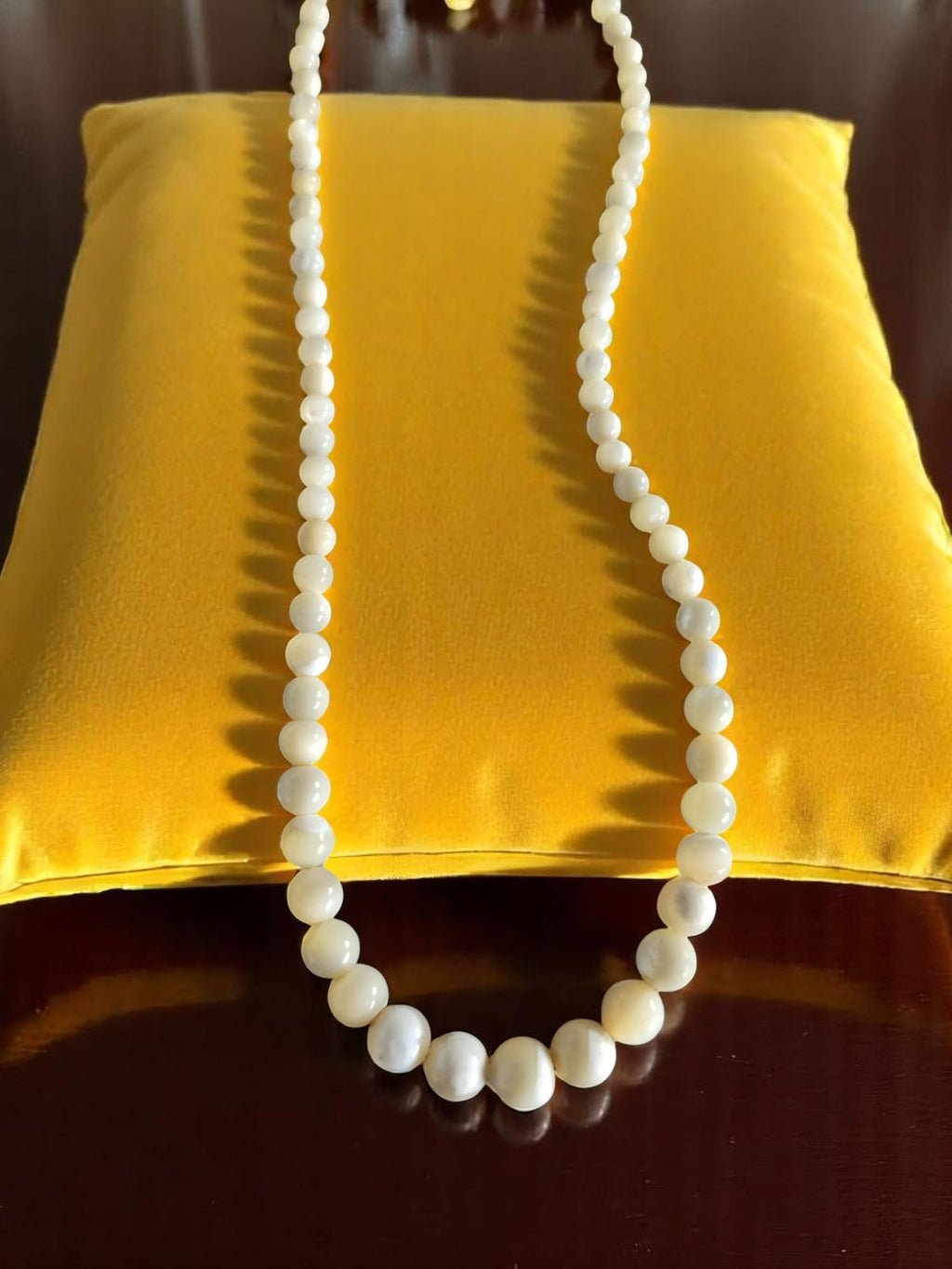 Collier en perles de culture authentiques - Style vintage élégant