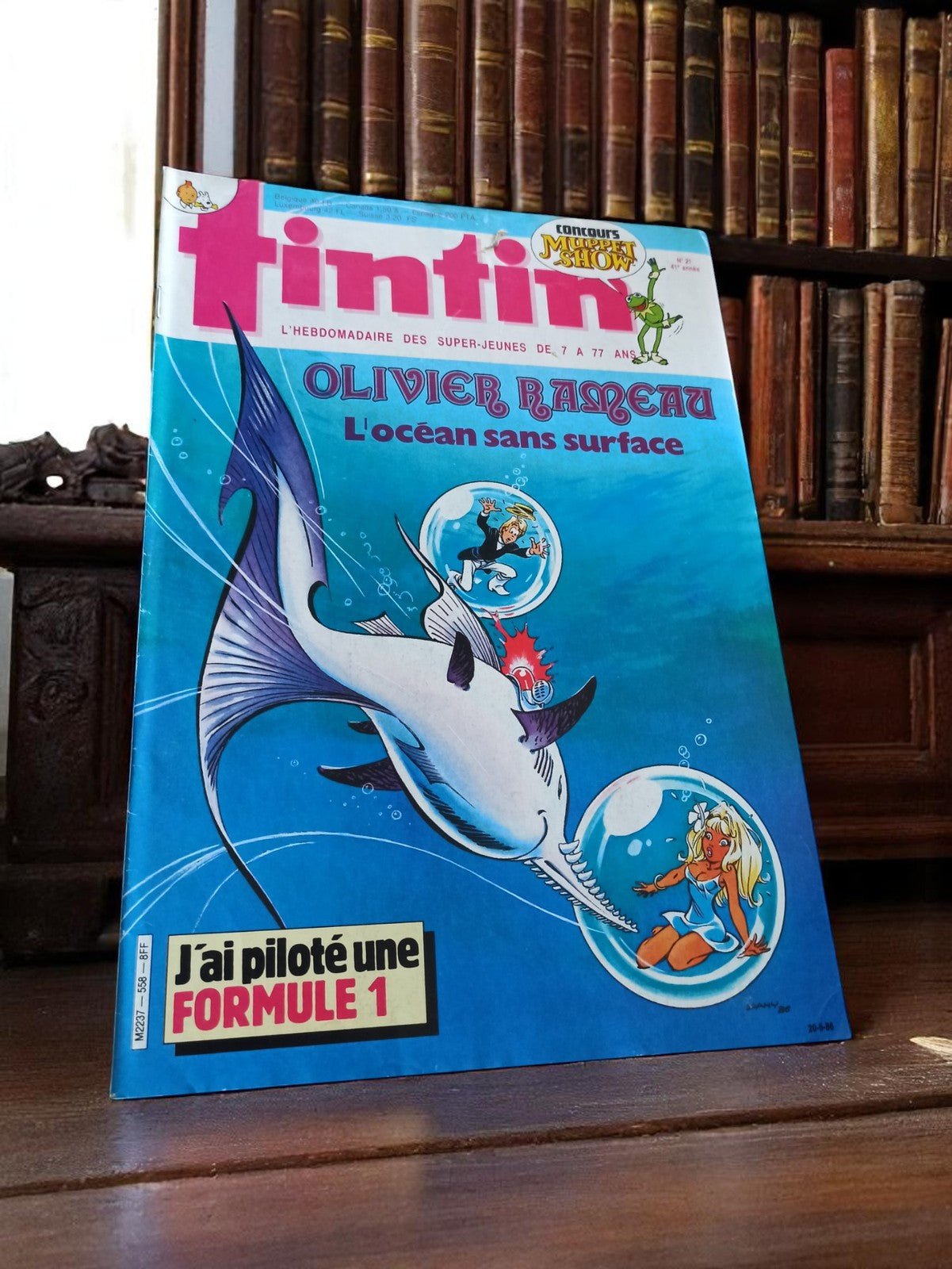 Magazine Tintin vintage en édition originale