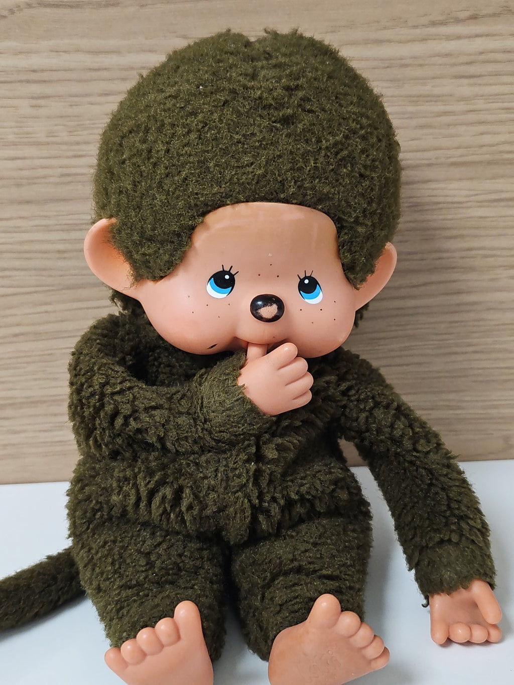 Vintage peluche Kiki Monchhichi Sekiguchi Ajena ancien doudou collection rétro