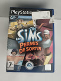 Jeu PlayStation 2 Les Sims Permis de Sortir EA Games complet PS2