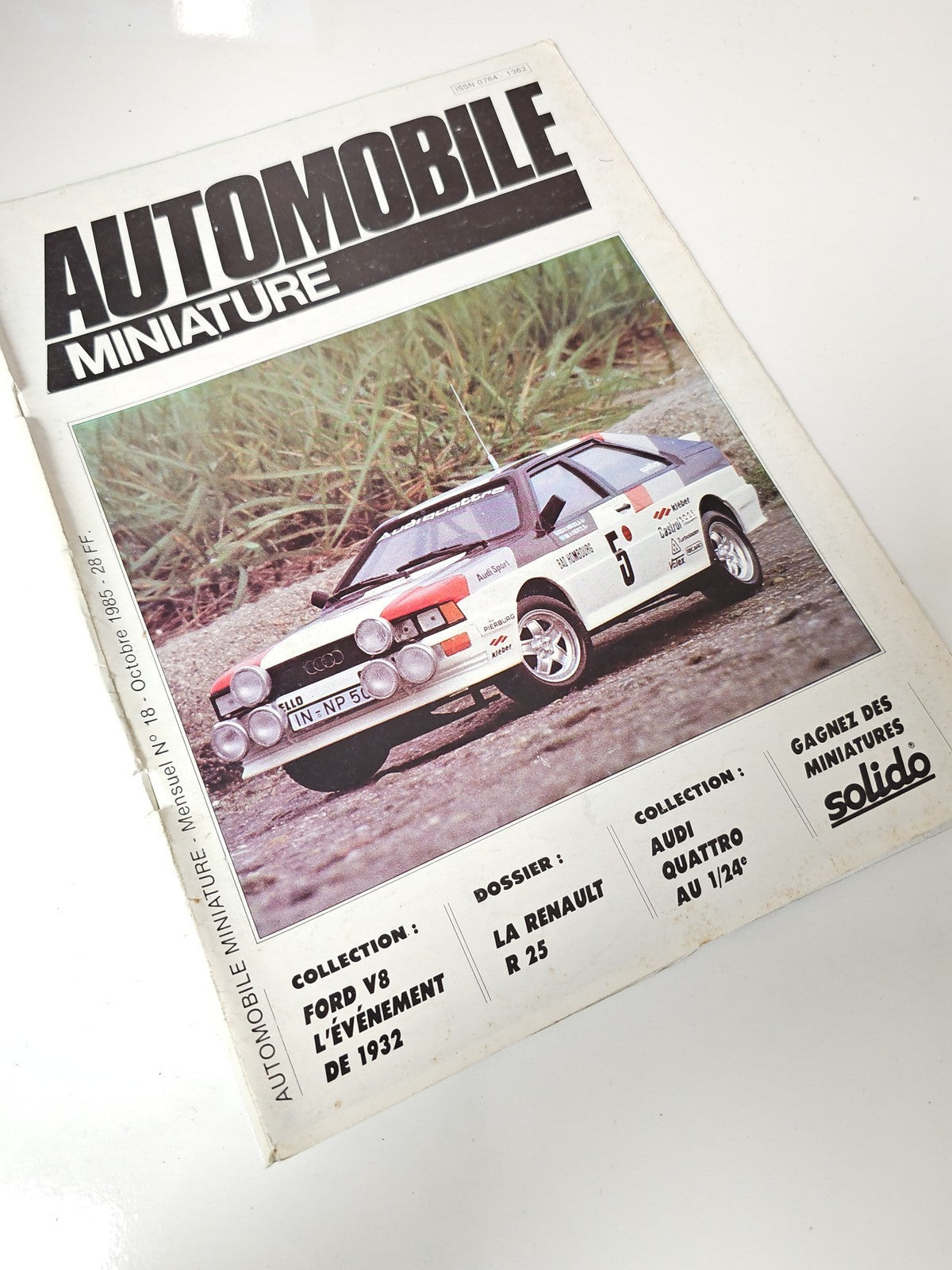 Vintage magazine automobile miniature ancien ? Collection Model Car rétro rare