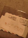 Enveloppes oblitérées USA années 60, cachets New York Toledo philatélie (Ref 1)