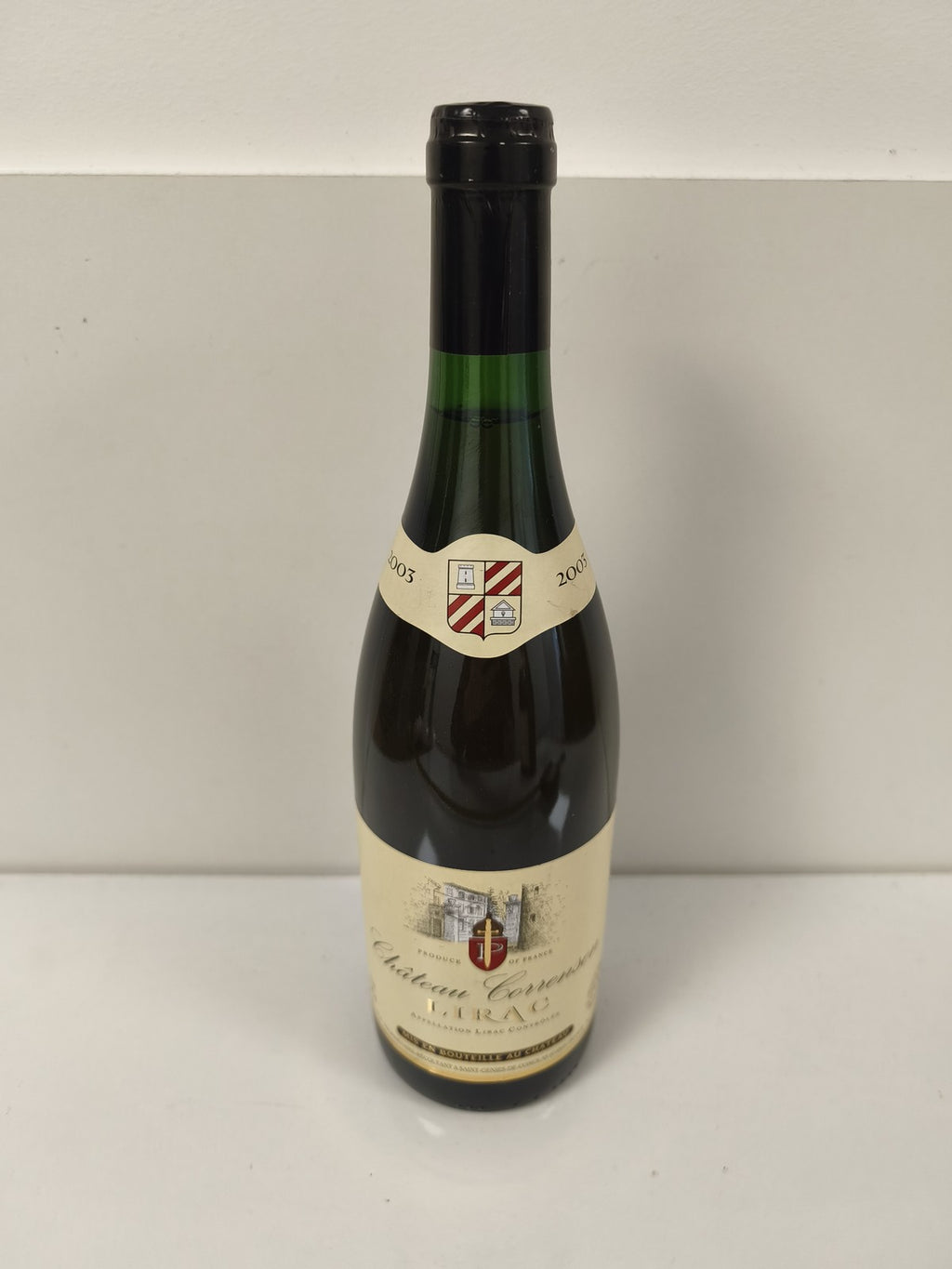 Bouteille vin rouge Château Correnson 2003 Côtes du Rhône Correnson 75cl