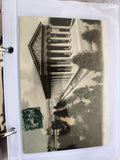CPA Paris La Madeleine timbre vert façade colonnes France carte postale