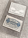 Billet ancien 20 Heller Allemagne 1920 Notgeld, Stadtgemeinde Melk, bleu
