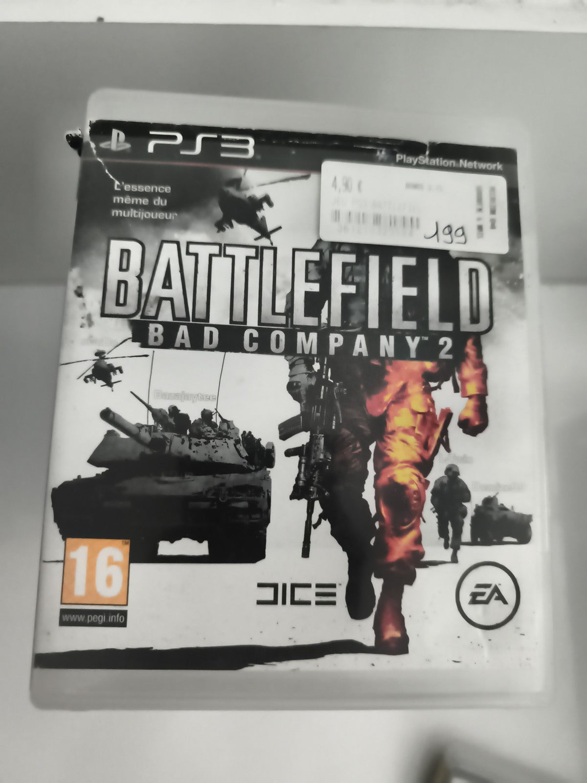 Jeu PS3 Battlefield Bad Company 2 PlayStation, DICE EA, jaquette FR
