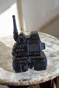 Accessoire radio GI Joe vintage noir ? pièce structure figurine années 80