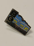 Pin's ancien rétro Agence de Metz ? badge vintage collection France années 80