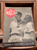 Magazine Paris Match 3 août 1939 ancien presse rétro France vintage