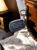 Porte-clés publicitaire vintage Bonneterie Baudouin Soultz années 60 rétro