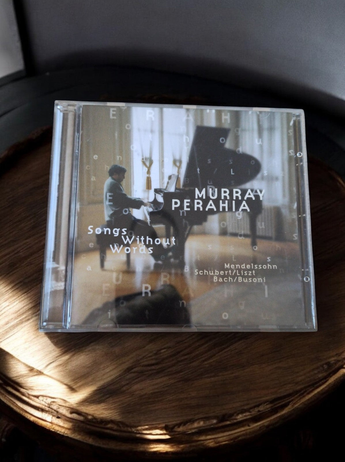CD Murray Perahia Songs Without Words classique piano Mendelssohn Schubert Liszt