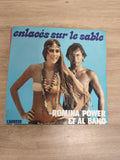 Vinyle 45T Romina Power & Al Bano Enlacés sur le sable pochette couleur (Ref 4)