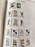 Lot timbres anciens Argentine fleurs obliterés République Argentina vintage