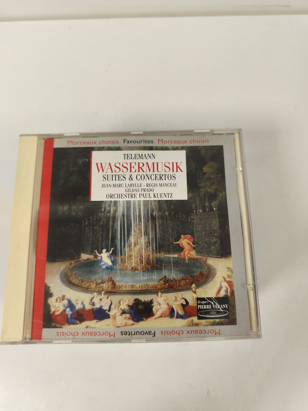 Telemann Wassermusik CD Suites & Concertos Orchestre Paul Kuentz Morceaux choisi