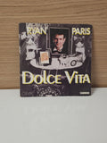 Vinyle 45 tours rétro Dolce Vita ancien disque vintage pour collection musicale