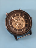 Montre squelette automatique Kenneth Cole homme, mouvement apparent, en l'état