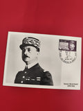 Carte philatélique FDC Général Delestraint 1971 oblitérée timbre France