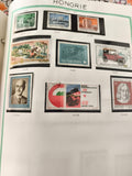Timbres Hongrie Magyar Posta oblitérés lot thématique architecture auto art