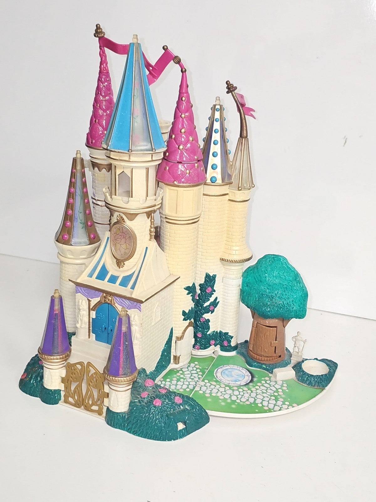 Polly Pocket Château Disney La Belle et la Bête 1998 Bluebird vintage ancien rar
