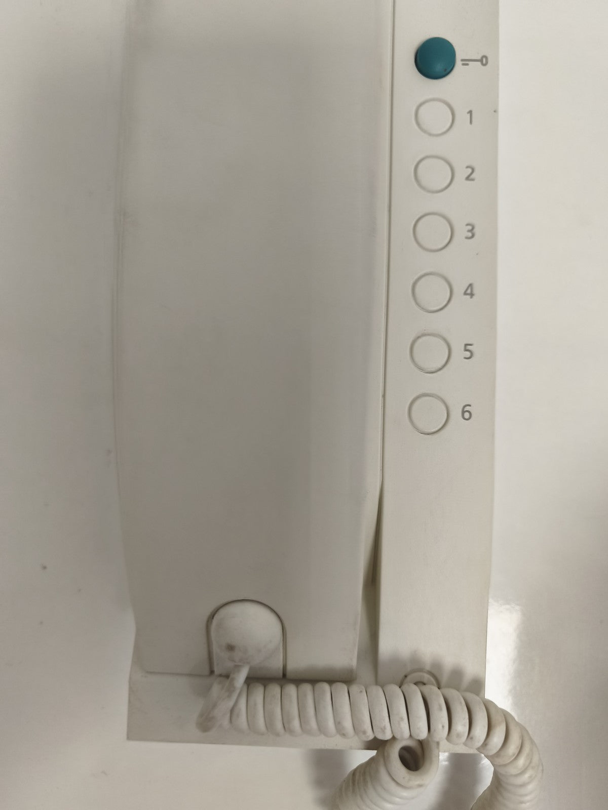Interphone Siedle HT 611-01 W blanc bouton sonnette, combiné filaire, système au