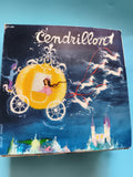 Vinyle 45 tours Cendrillon pochette illustrée conte enfant VI 305 disque