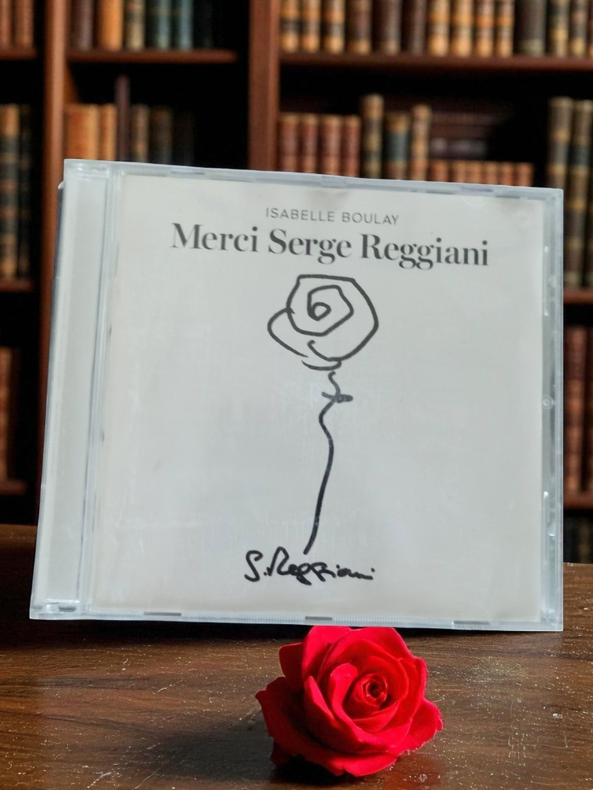 CD Merci Serge Reggiani Isabelle Boulay chanson française vintage occasion