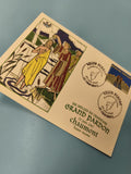 Enveloppe FDC Grand Pardon Chaumont 2007 timbre oblitéré illustration couleur