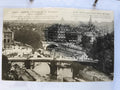 CPA Paris Écluse de la Monnaie Pont-Neuf phototypie noir et blanc paysage