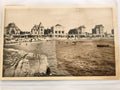 Carte postale ancienne plage villas bord de mer années 1900 CPA photo vintage