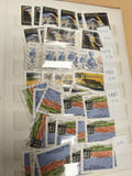 Lot timbres France oblitérés Camp des Milles Satellite SARAL philatélie