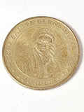 Pièce commémorative Lourdes souvenir, jeton touristique, symbole religieux
