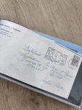 Enveloppe France philatélie cachet Fréjus 1966 timbre 0,30 coq manuscrite
