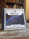 CD classique Mozart Divertimento n°2 & Symphonie 41 vintage jaquette bleue
