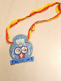 Vintage médaille ancienne Trier 1986 Erika Stadtprinzenpaar carnaval collection