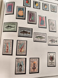 Timbres neufs Sénégal années 60 Arts Nègres, poissons, poupées, fruits