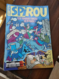 Magazine Spirou n°3342 1980 vintage, BD hebdo, couverture Parker, rare