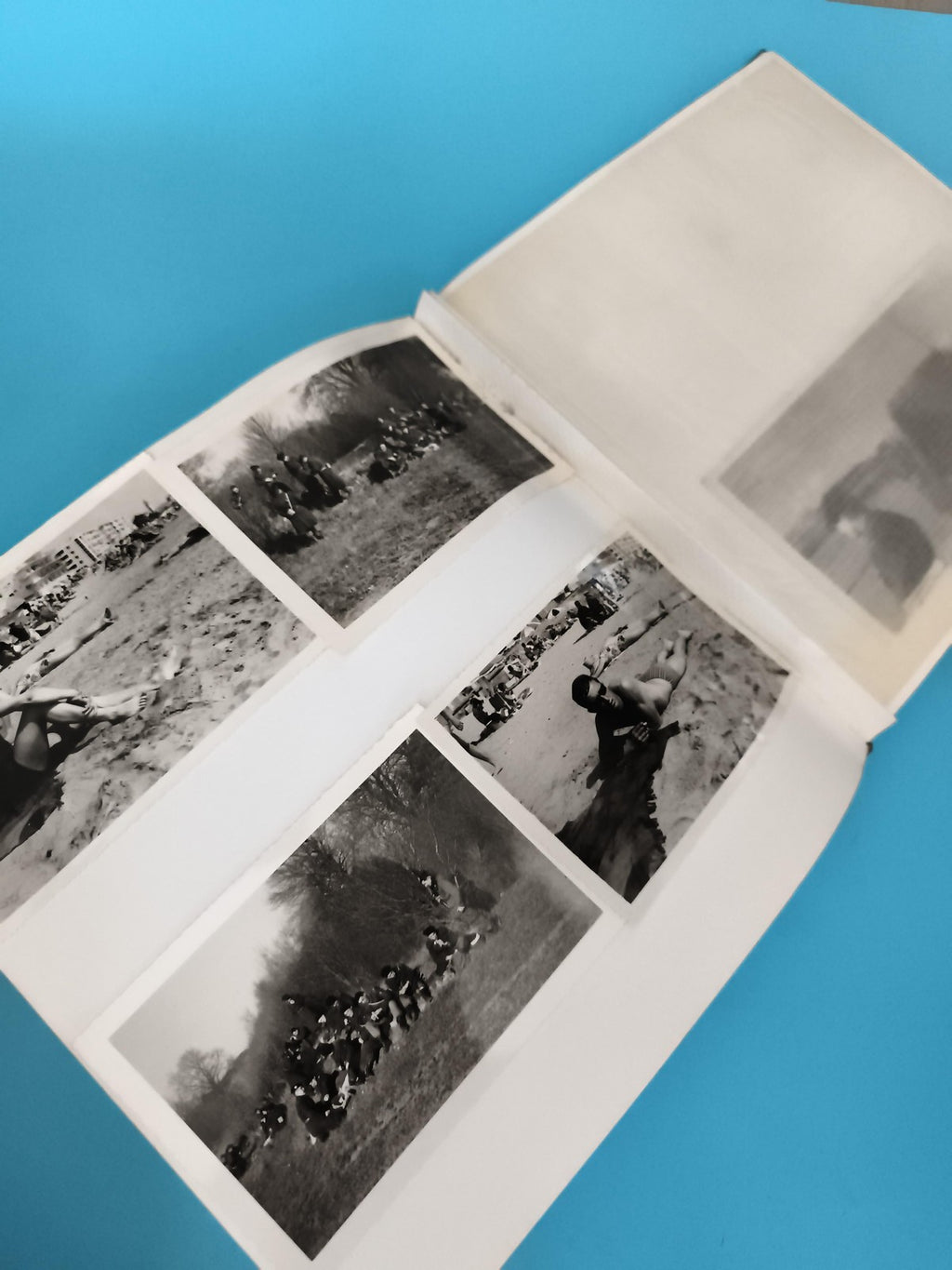 Album photos militaires ancien, classeur photographies soldats, noir & blanc vin