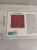 Feuillet CEF Microélectronique CNET Grenoble 1981 philatélie timbre premier jour