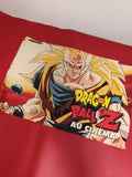 Poster Dragon Ball Z vintage officiel cinéma Goku Super Saiyan animé