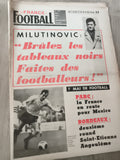 Ancien journal France Football 1966 Milutinovic vintage une Parc Bordeaux