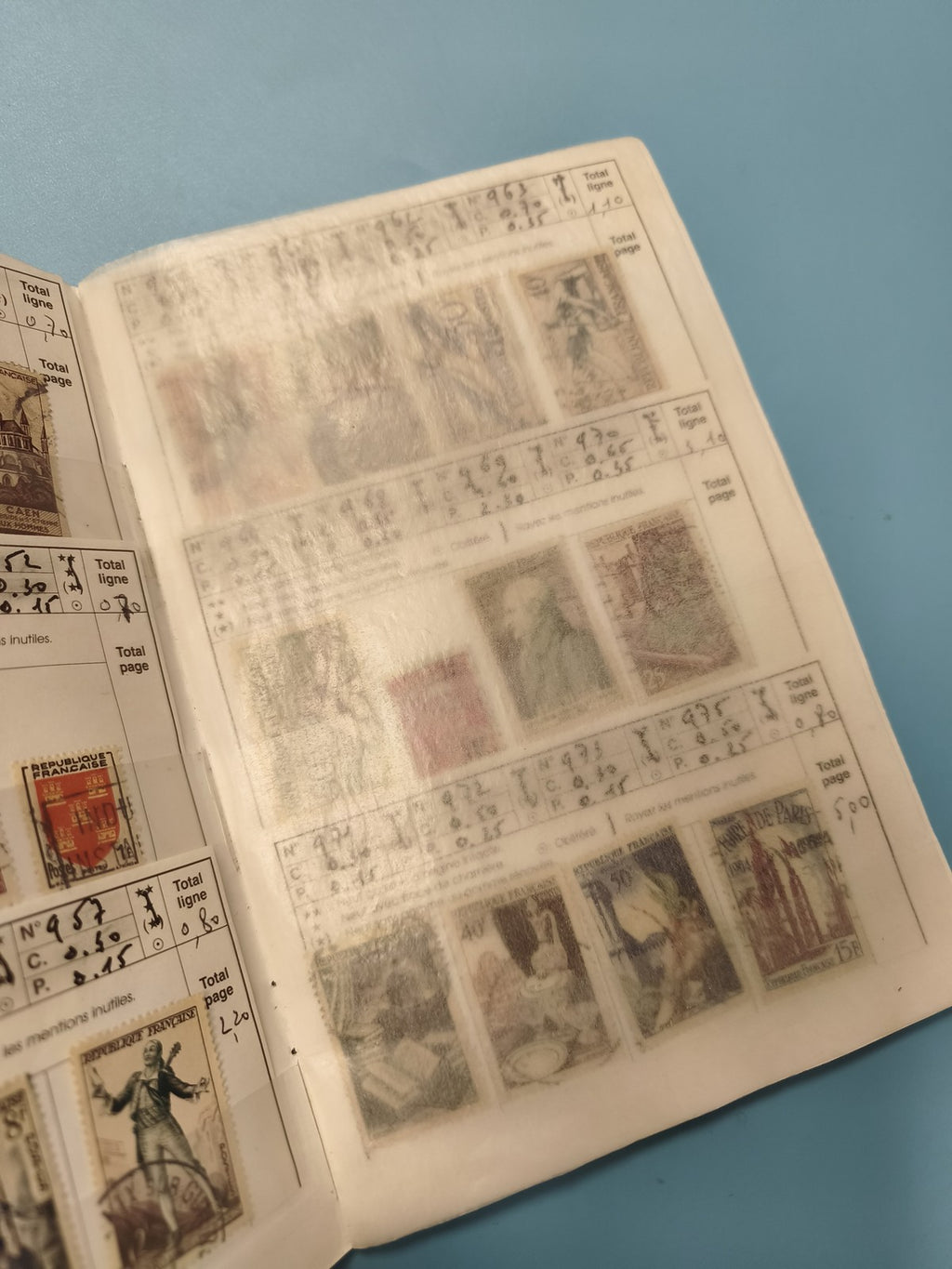 Lot timbres ancien carnet à choix Yvert & Tellier France oblitérés collection